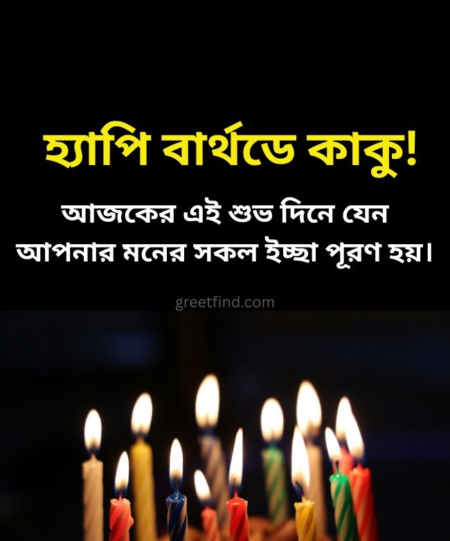 wishes birthday bangla for uncle